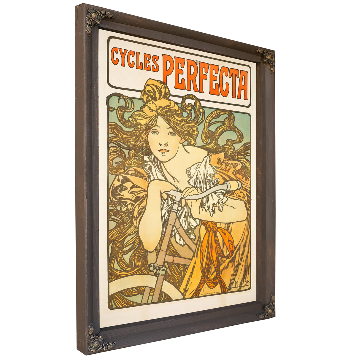Cycles Perfecta 1897 By Alphonse Mucha