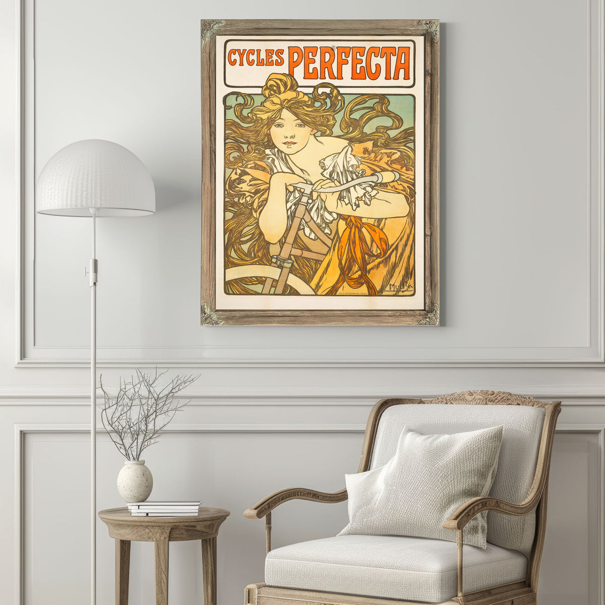 Cycles Perfecta 1897 By Alphonse Mucha