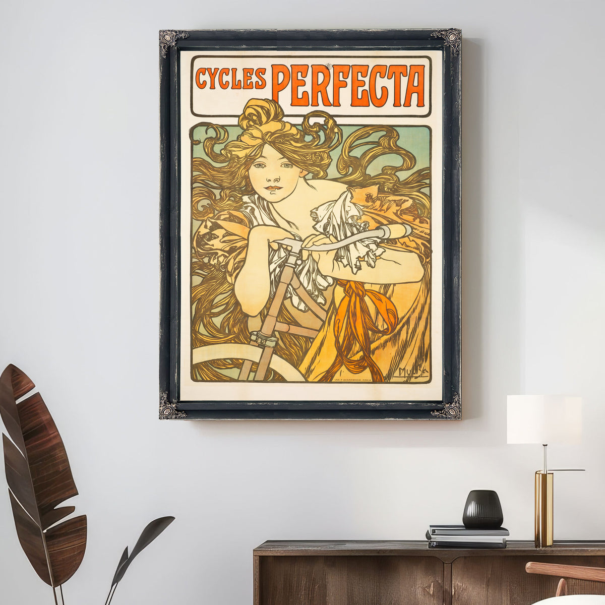 Cycles Perfecta 1897 By Alphonse Mucha