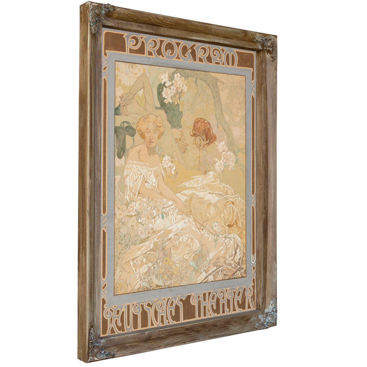 Deutsches Schauspiel Haus Theater By Alphonse Mucha