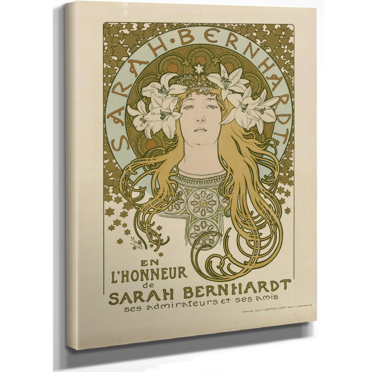 En Lhonneur de Sarah Bernhardt Ses By Alphonse Mucha