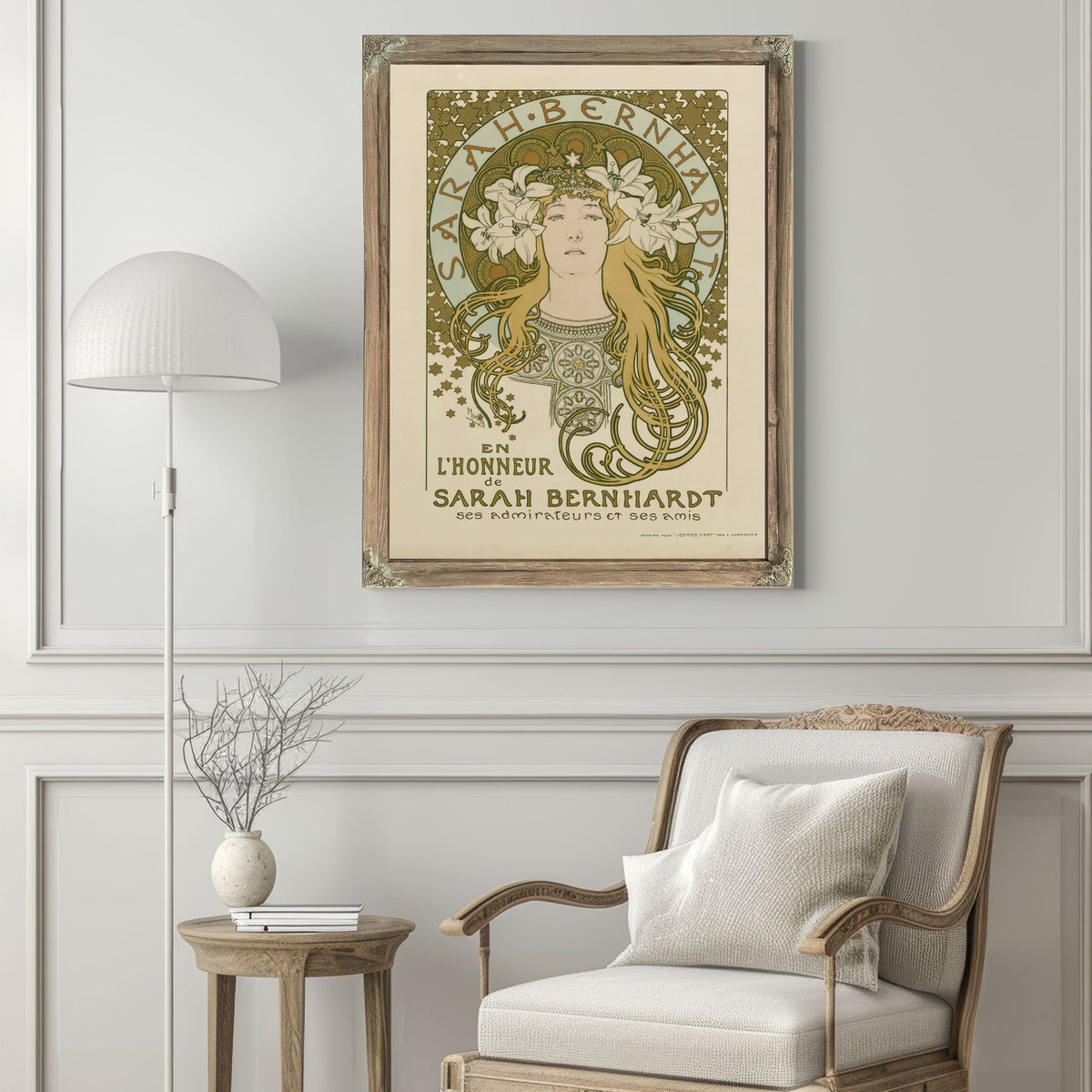 En Lhonneur de Sarah Bernhardt Ses By Alphonse Mucha