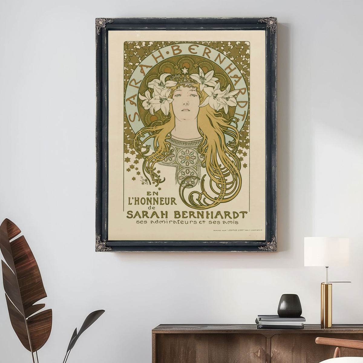 En Lhonneur de Sarah Bernhardt Ses By Alphonse Mucha
