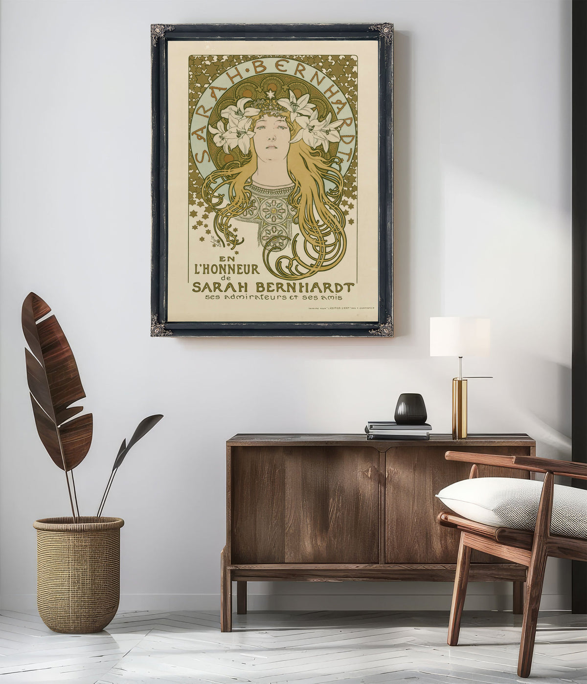 En Lhonneur de Sarah Bernhardt Ses By Alphonse Mucha