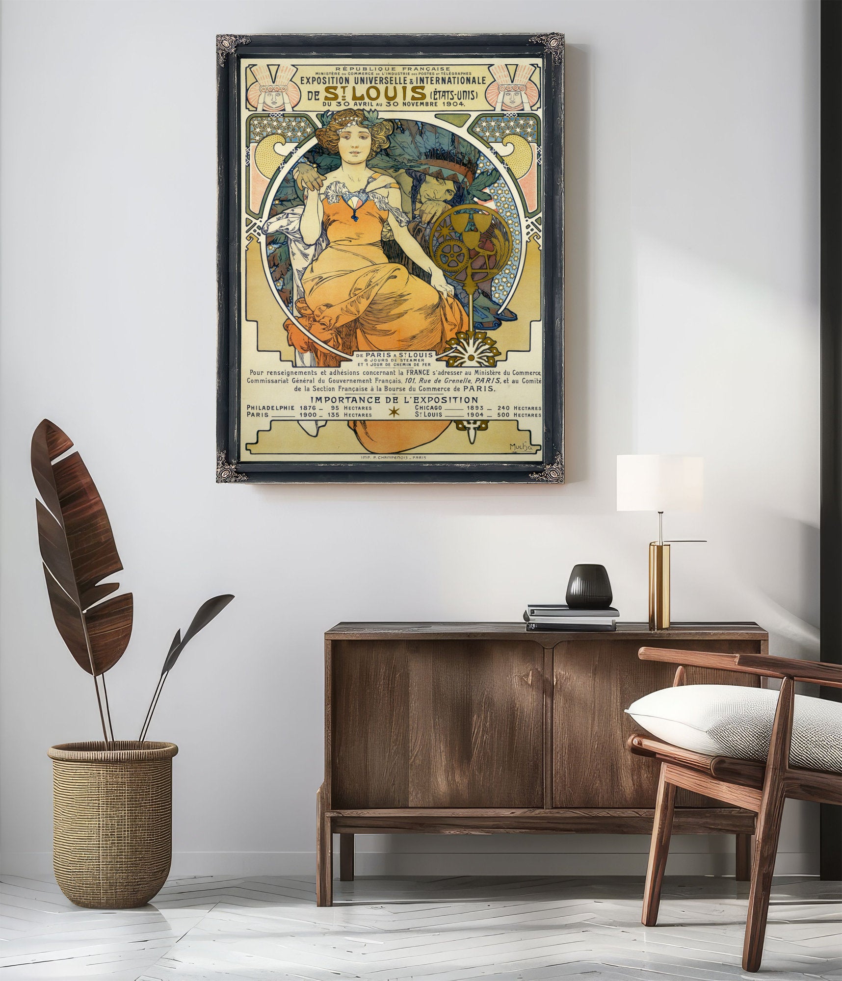Exposition Universelles et By Alphonse Mucha
