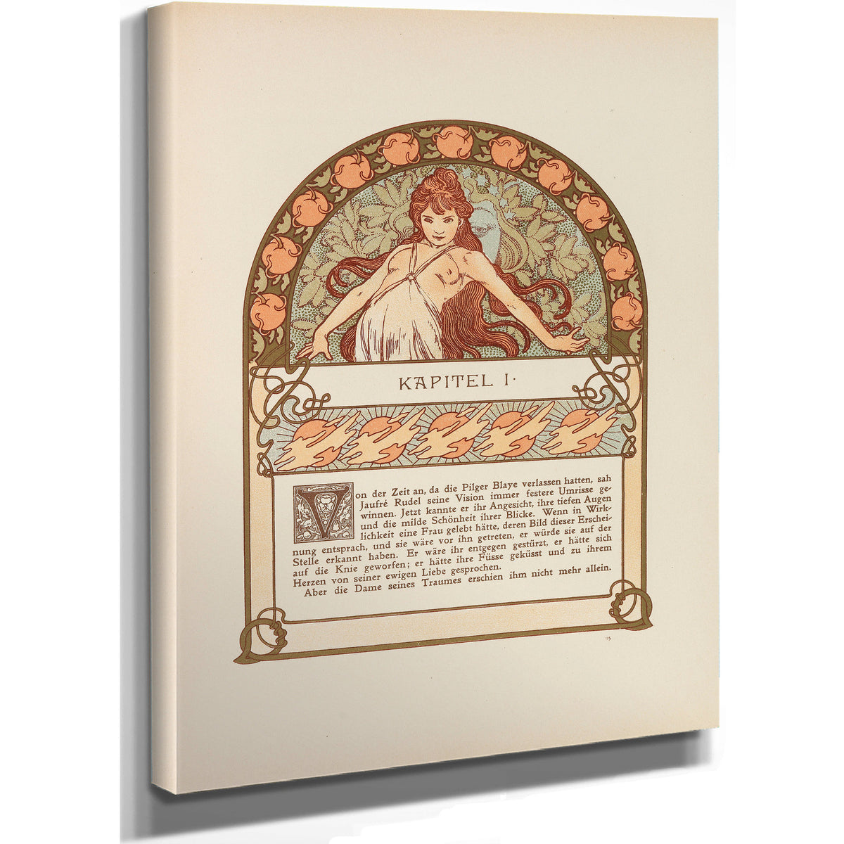 Ilsee Princess Tripoli 1901 By Alphonse Mucha