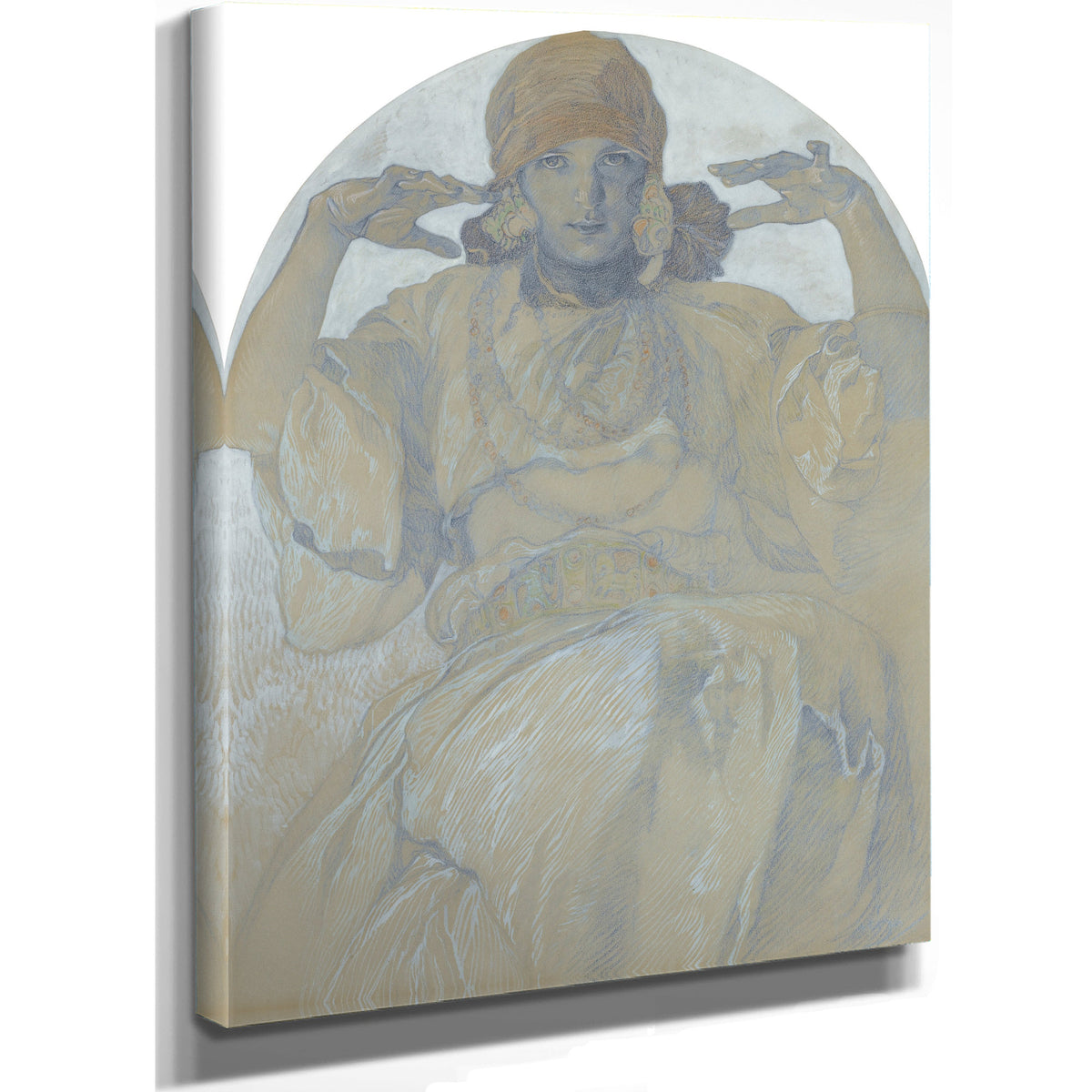 Jaroslava Mucha By Alphonse Mucha