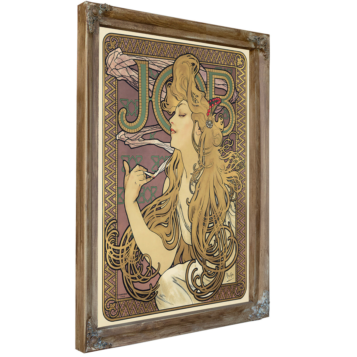 Job 1896 By Alphonse Mucha