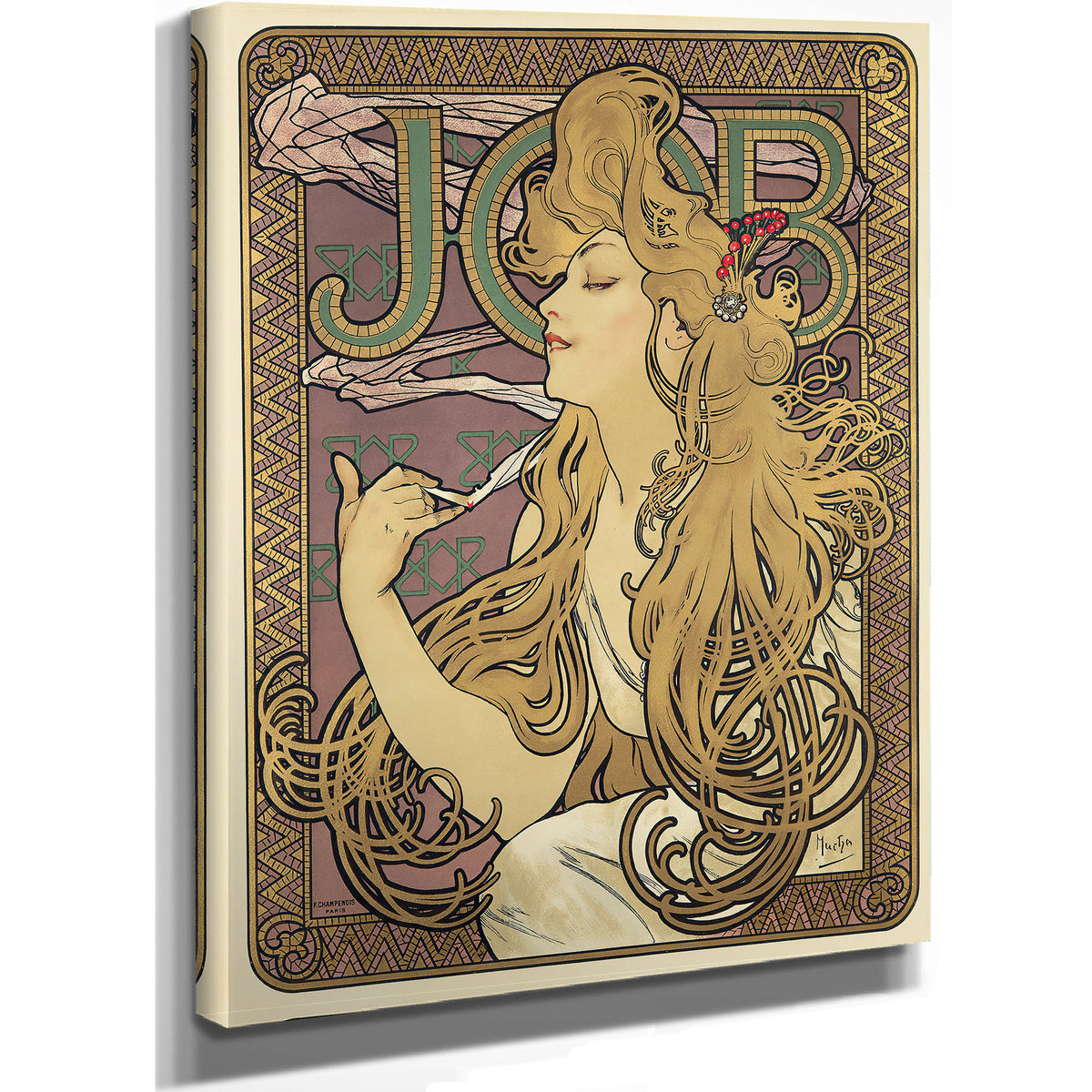 Job 1896 By Alphonse Mucha