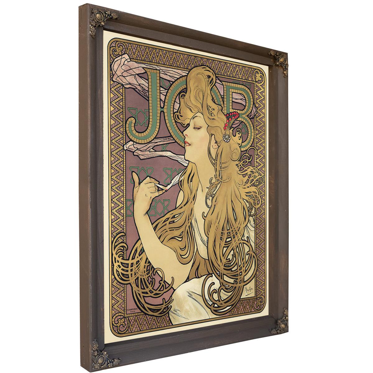 Job 1896 By Alphonse Mucha