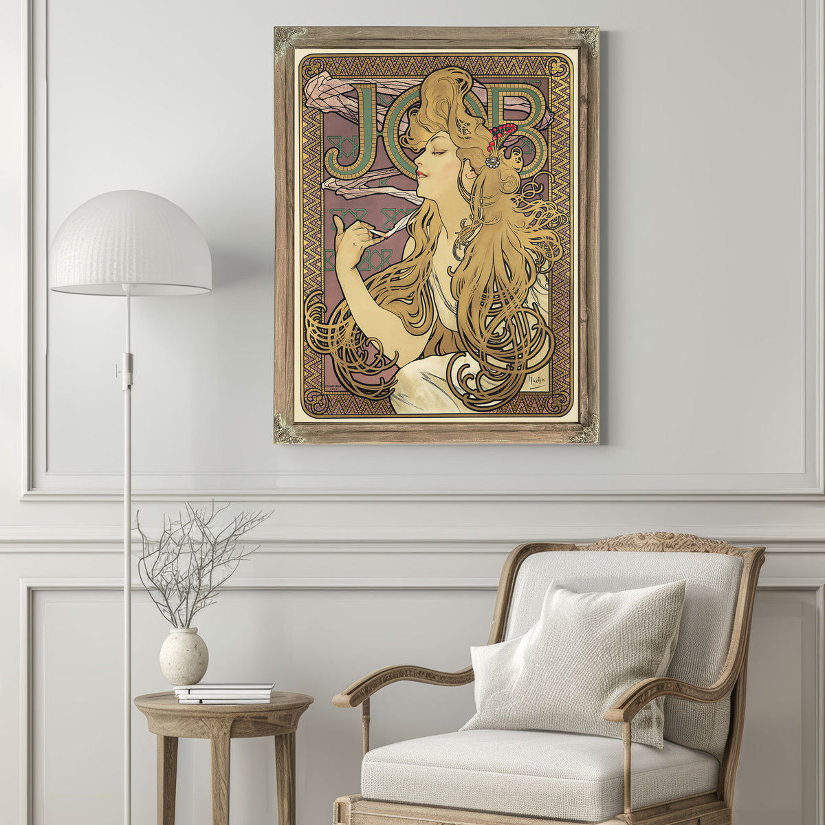 Job 1896 By Alphonse Mucha