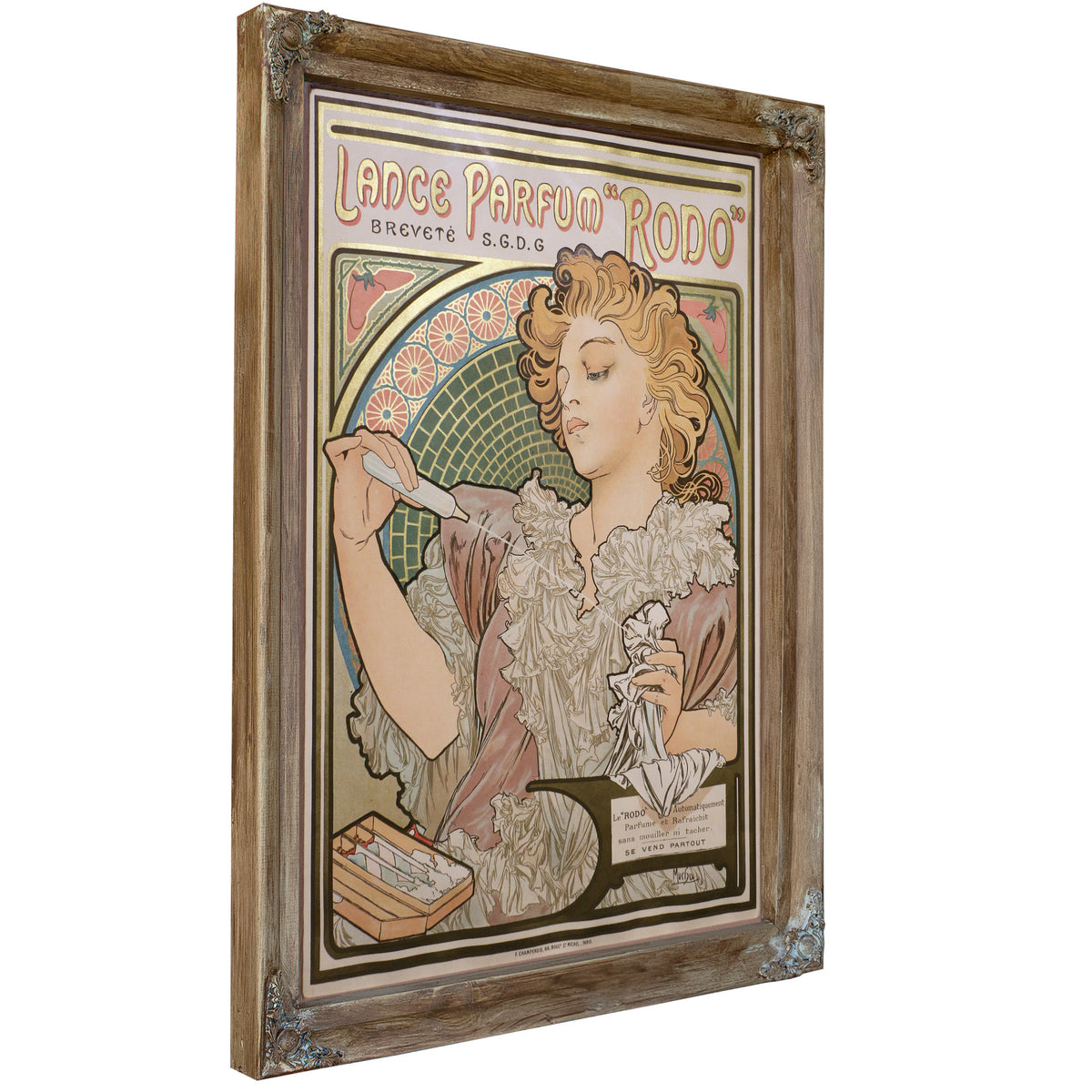 Lance Parfum Rodo 1896 By Alphonse Mucha