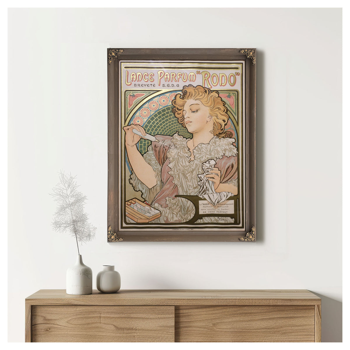 Lance Parfum Rodo 1896 By Alphonse Mucha