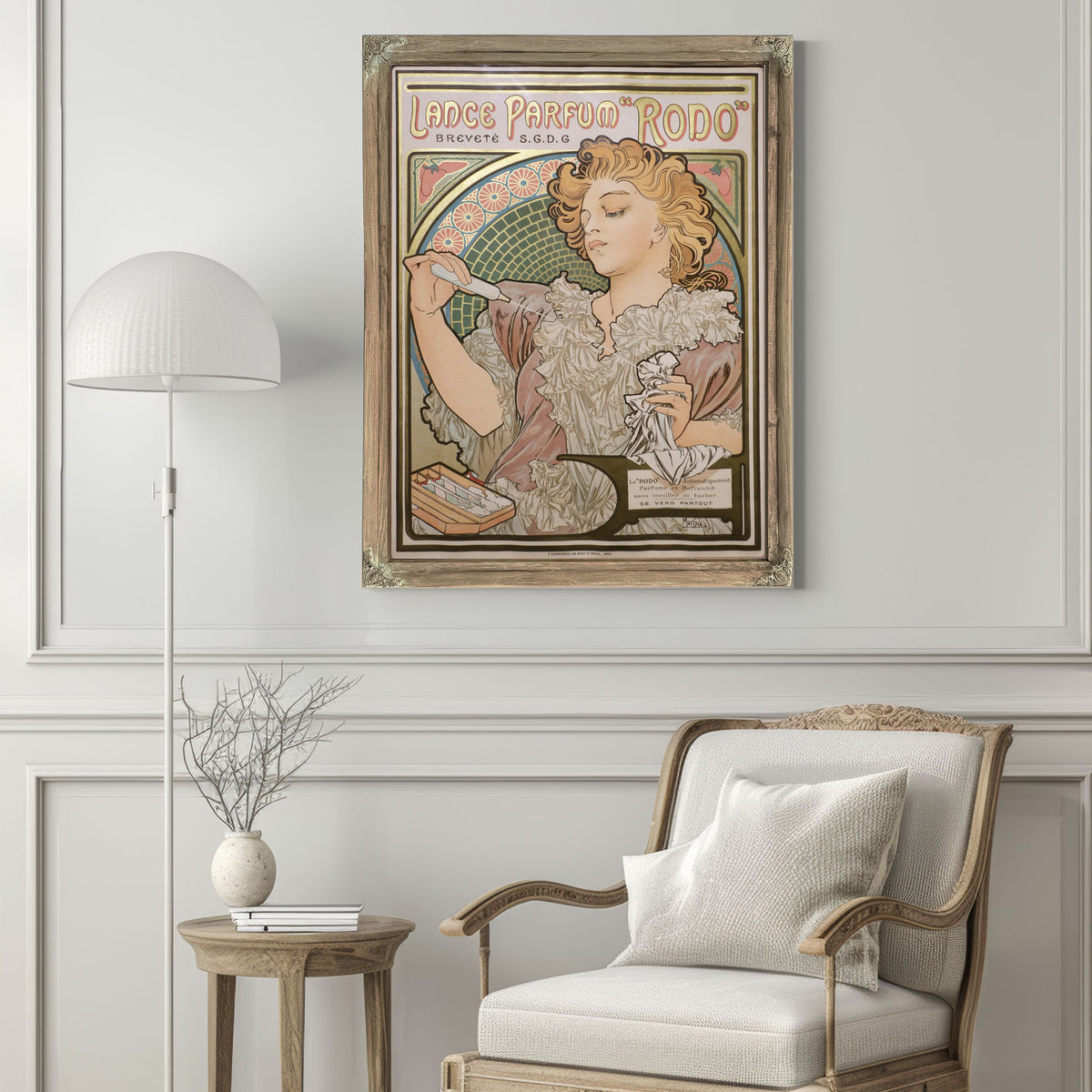 Lance Parfum Rodo 1896 By Alphonse Mucha