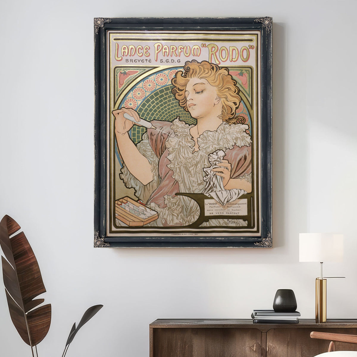 Lance Parfum Rodo 1896 By Alphonse Mucha
