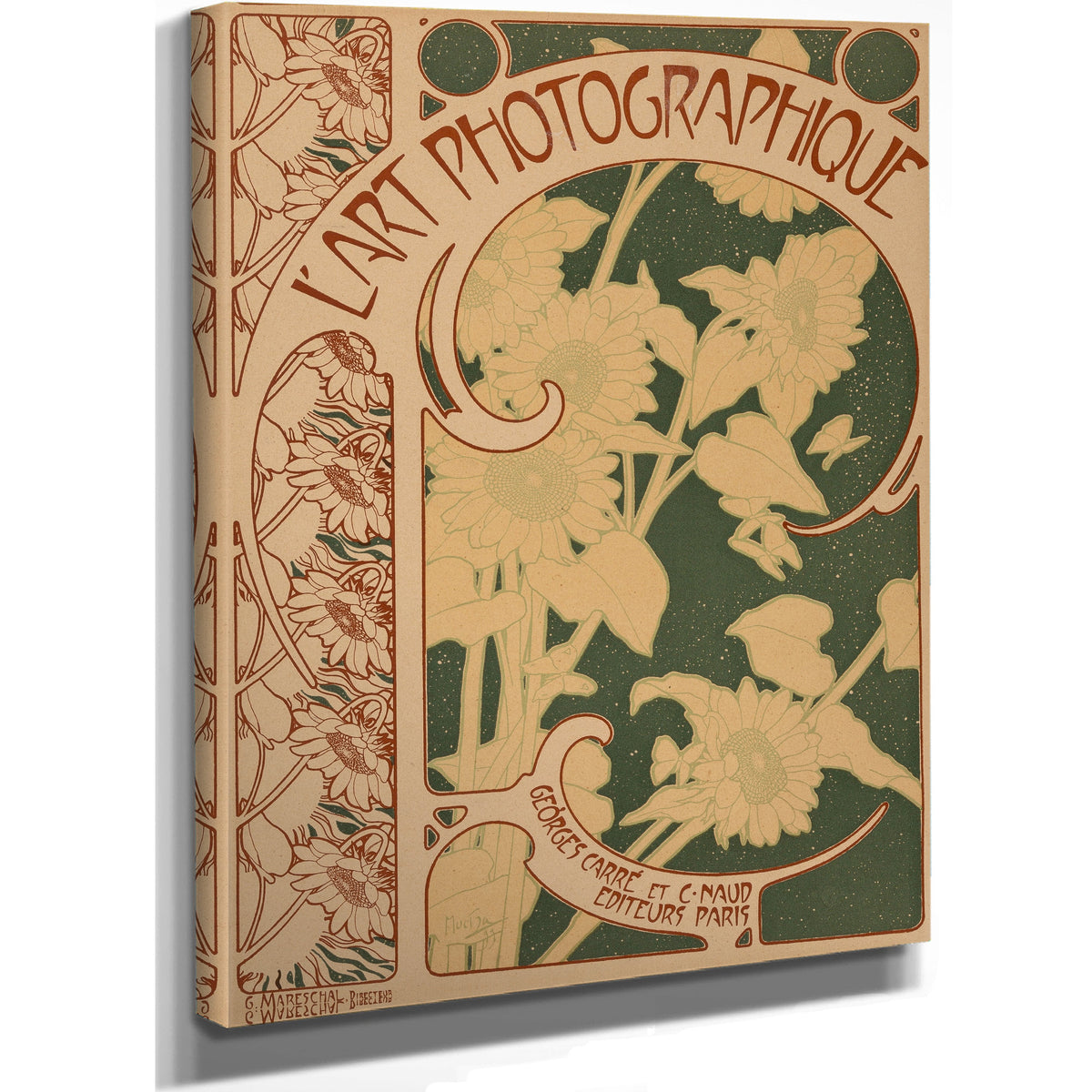 Lart Photographique No 10 Lart By Alphonse Mucha