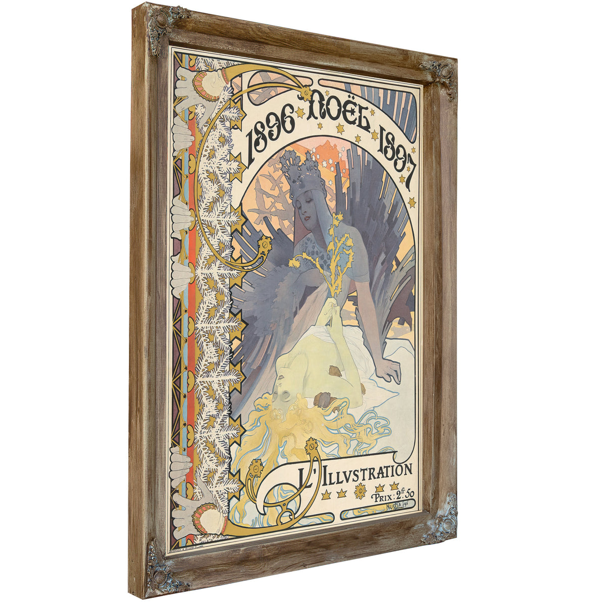 Lillustration Noel 1896 1896 By Alphonse Mucha