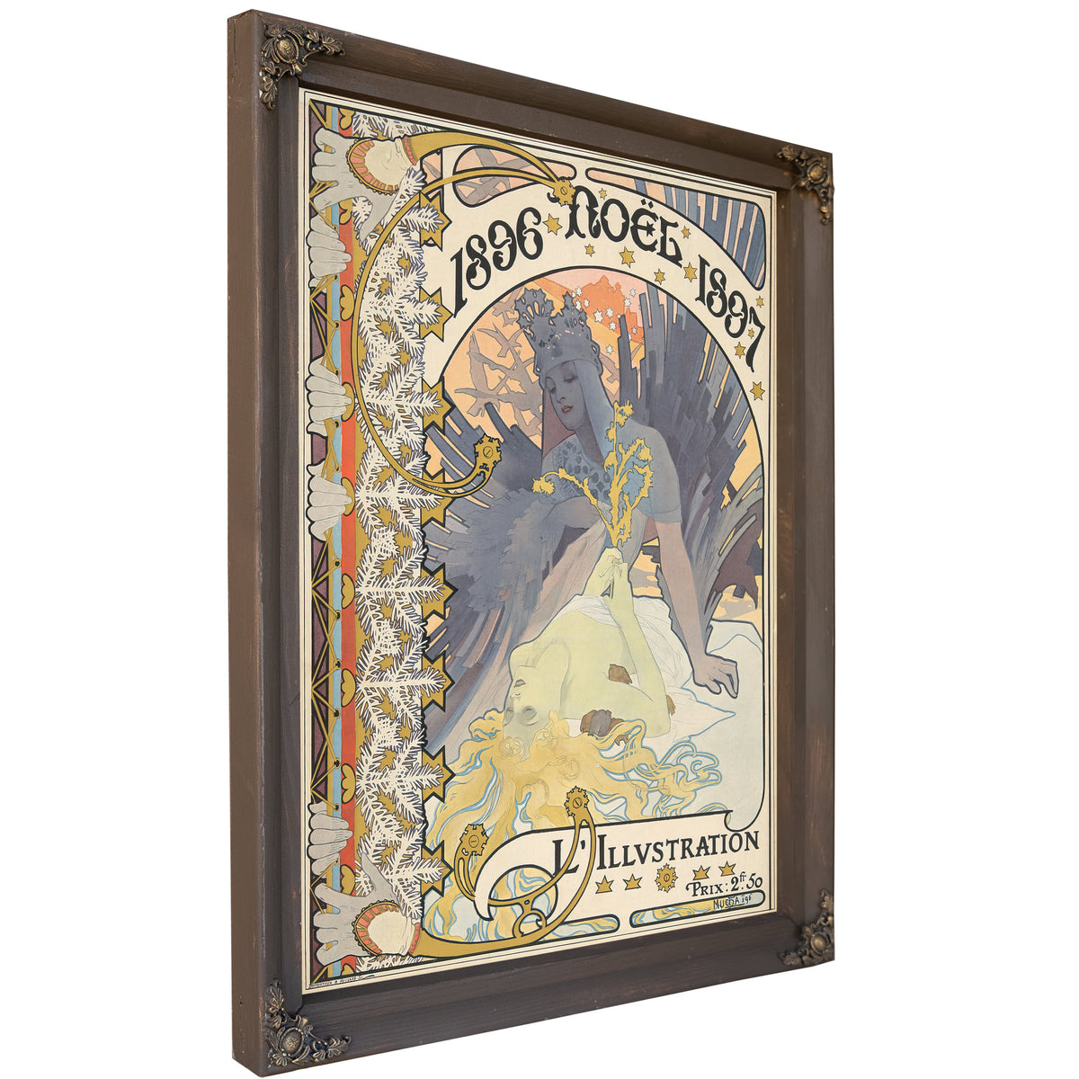 Lillustration Noel 1896 1896 By Alphonse Mucha