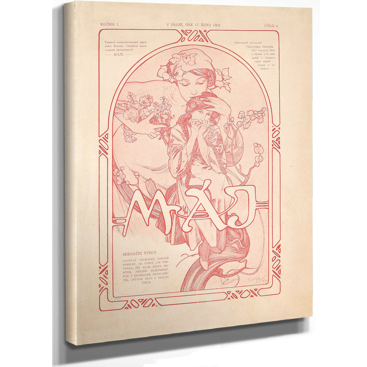 Maje 1902 By Alphonse Mucha