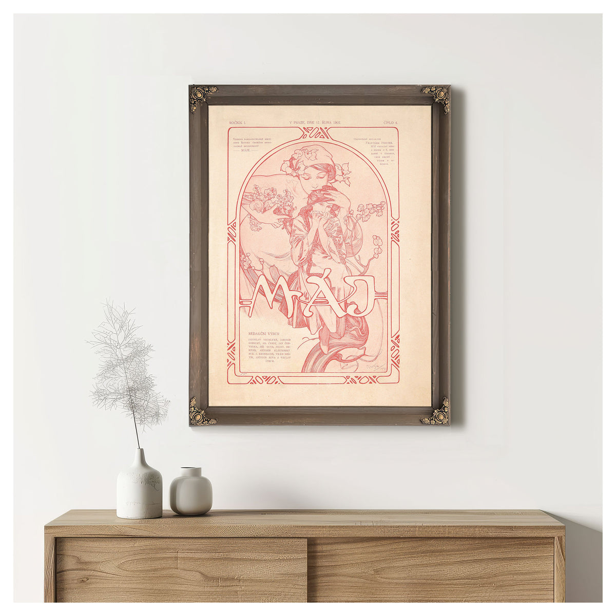 Maje 1902 By Alphonse Mucha