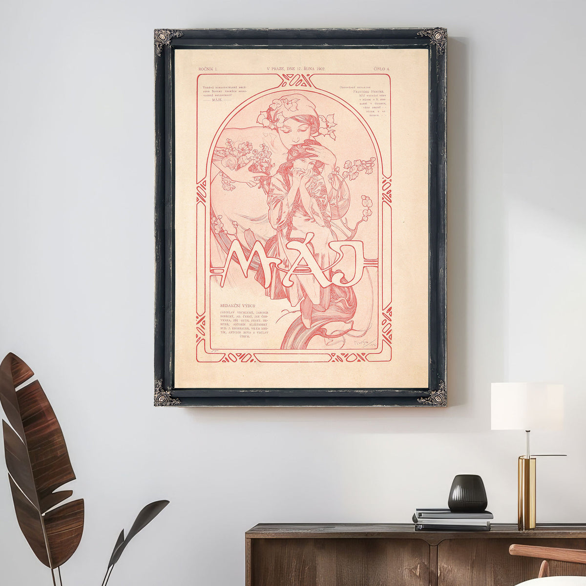 Maje 1902 By Alphonse Mucha
