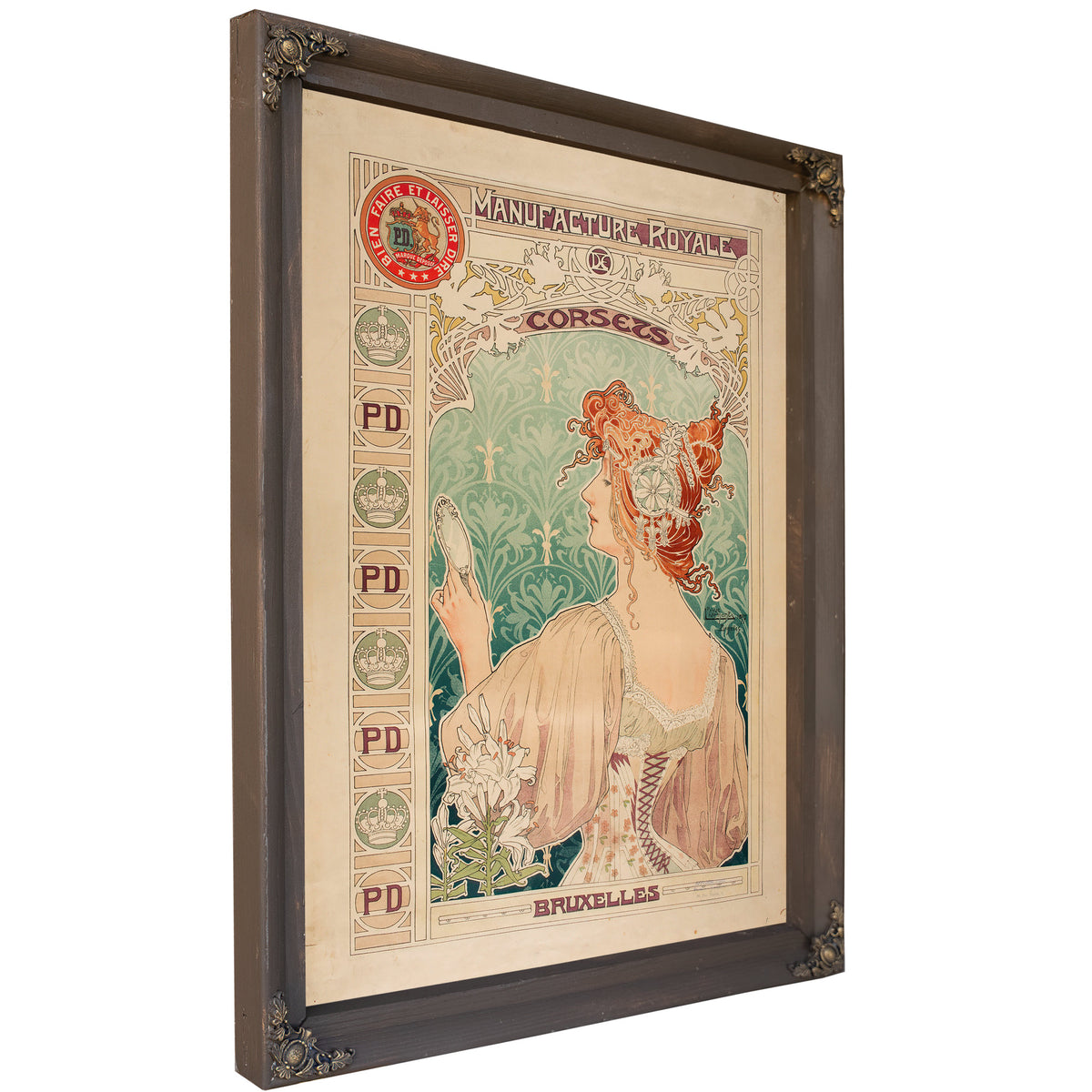 Manufacture Royale de Corsets 1897 By Alphonse Mucha