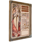 Oesterrich Kauf der Weltstellung Paris By Alphonse Mucha