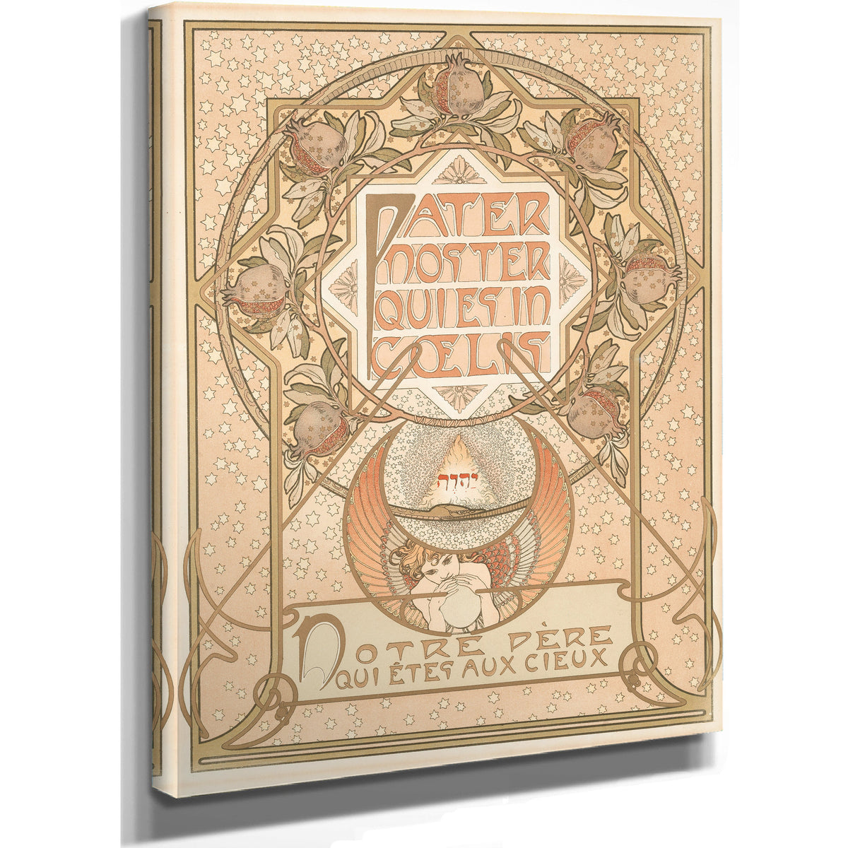 Pater Noster C 1900 By Alphonse Mucha