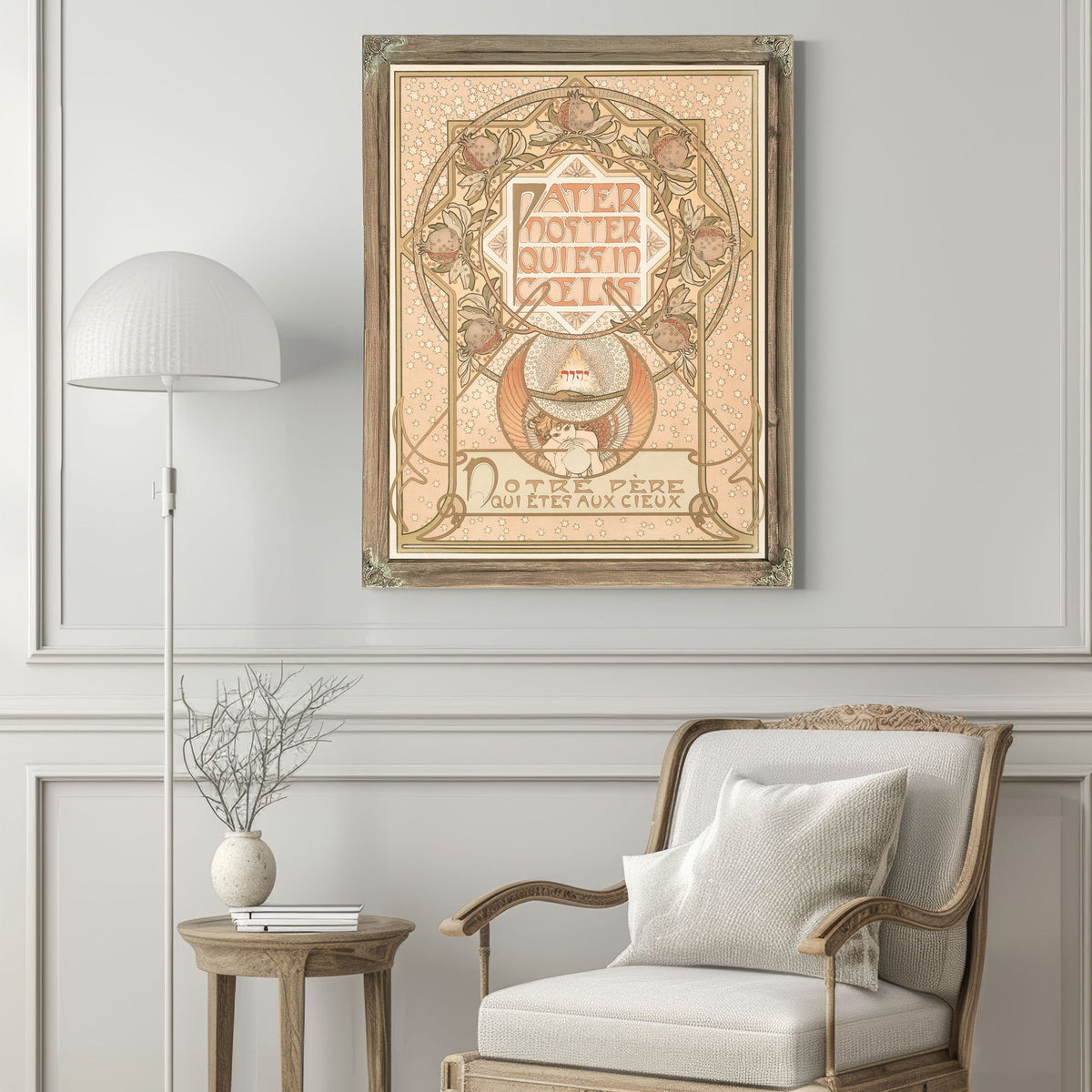 Pater Noster C 1900 By Alphonse Mucha