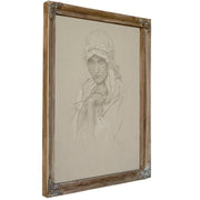 Portrait the Artists Daughter Slavic By Alphonse Mucha