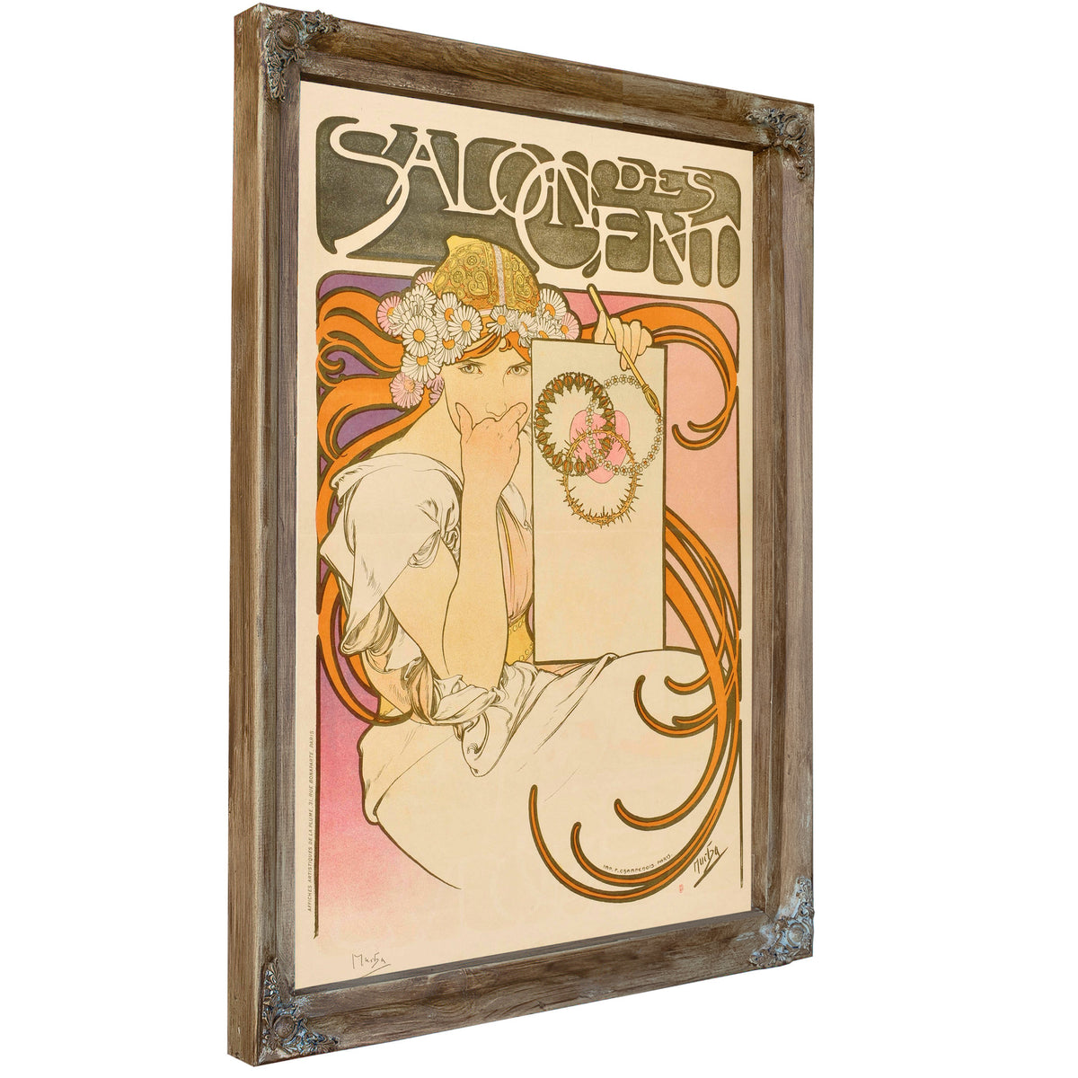 Salon Des Cent June 1897 By Alphonse Mucha