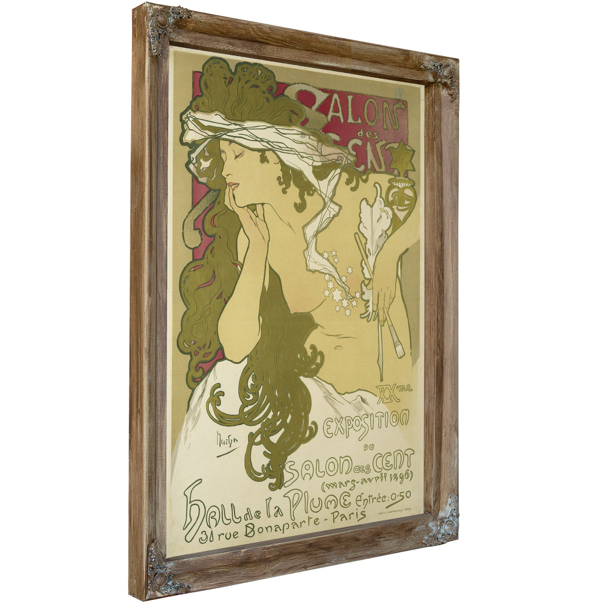 Salon Des Cent Xxme Exposition du By Alphonse Mucha