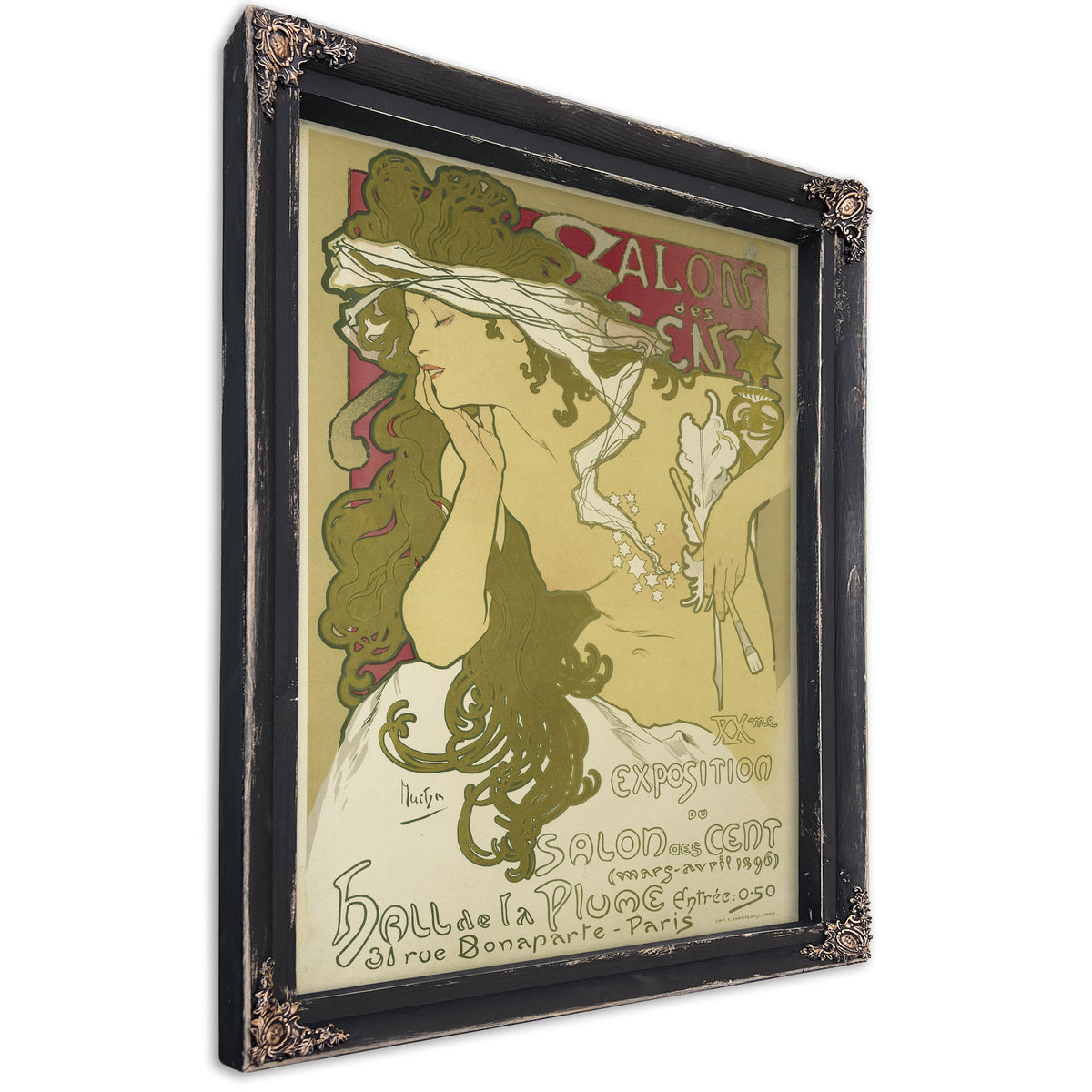 Salon Des Cent Xxme Exposition du By Alphonse Mucha