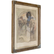 Sedici Zena Studie K Plakatu 1897 By Alphonse Mucha