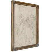 Study Premier Shampooing Dabsalon 1891 By Alphonse Mucha