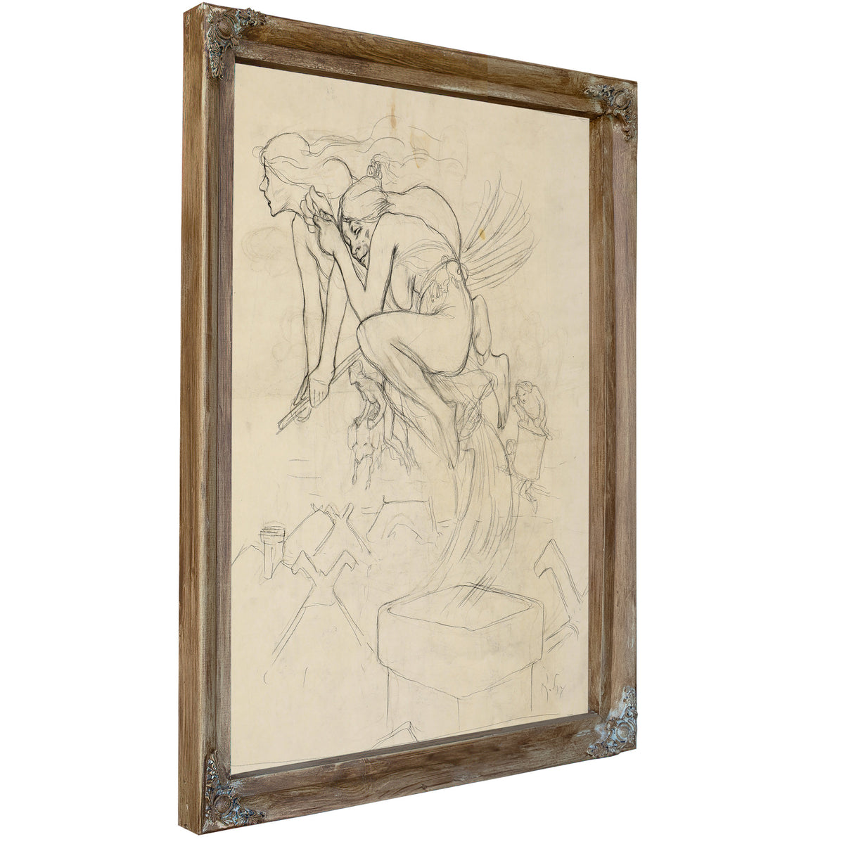 Witches C 1897 By Alphonse Mucha
