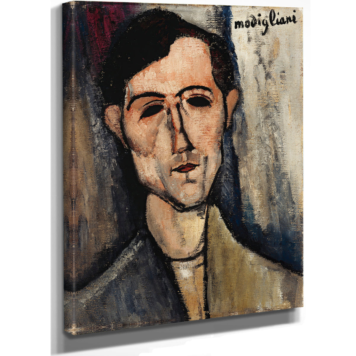 A Man 1916 By Amedeo Modigliani