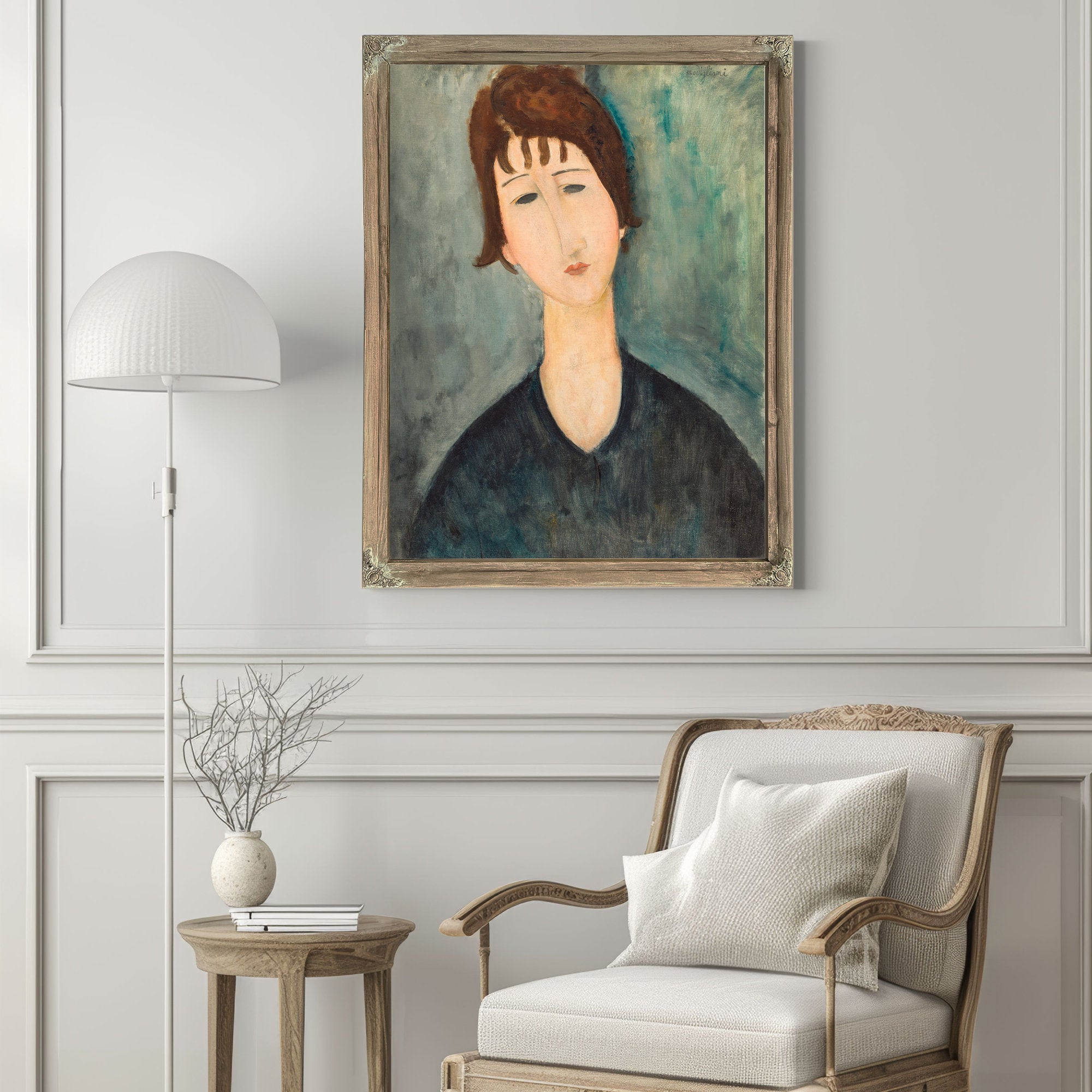 A Woman 1917 1920 By Amedeo Modigliani