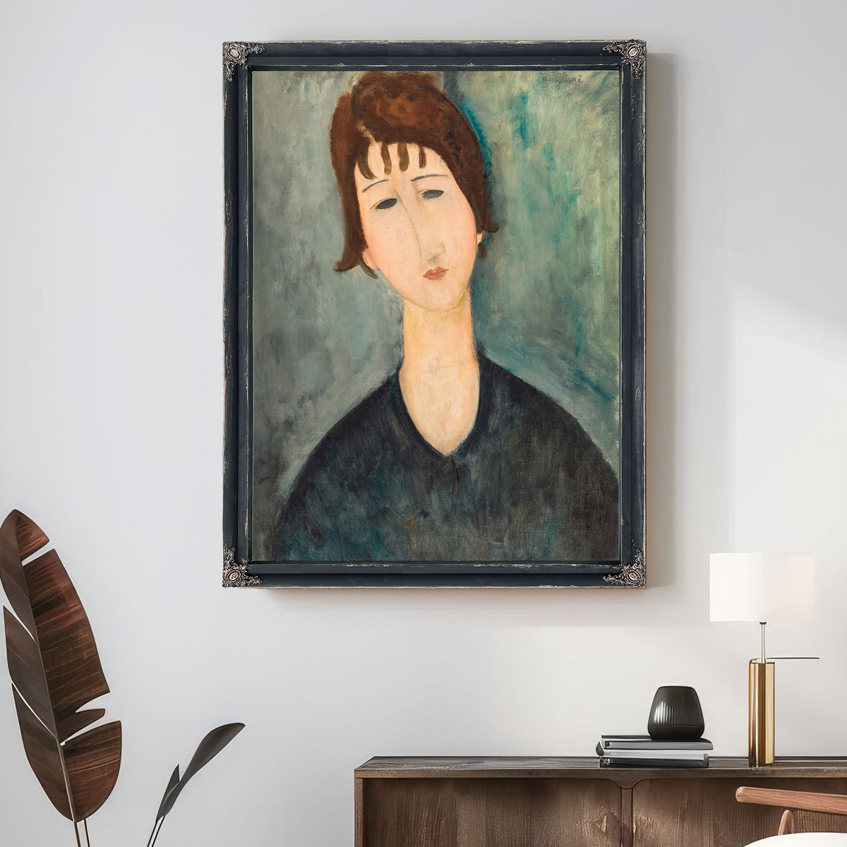 A Woman 1917 1920 By Amedeo Modigliani