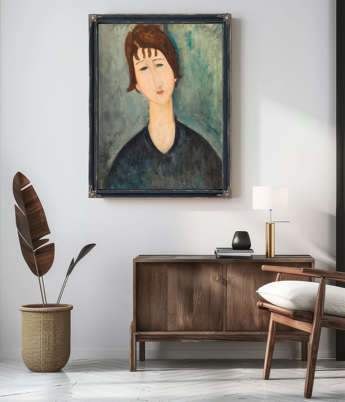 A Woman 1917 1920 By Amedeo Modigliani