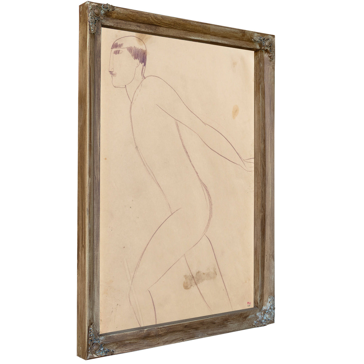 Athlete de Foire Ou de Cirque de By Amedeo Modigliani