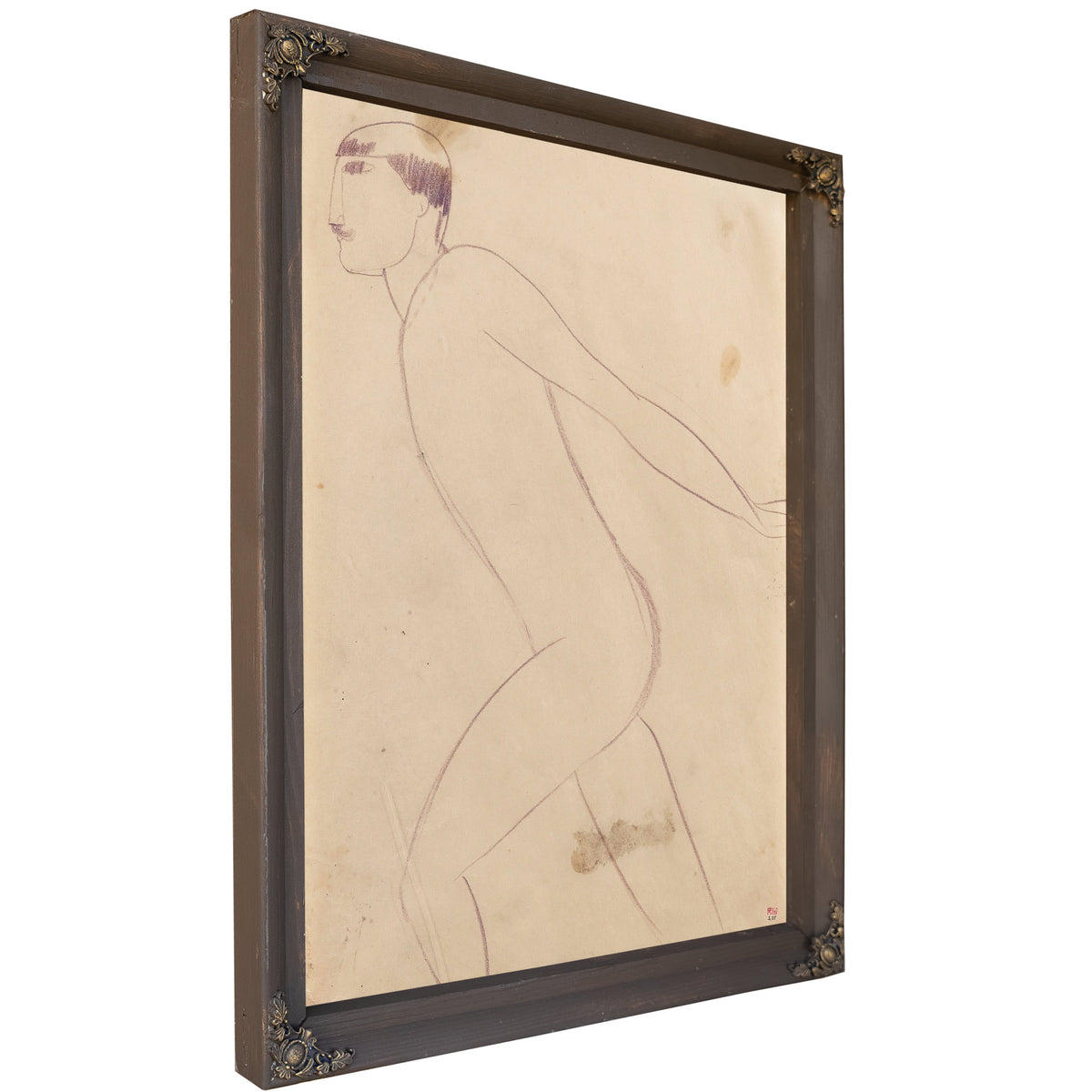 Athlete de Foire Ou de Cirque de By Amedeo Modigliani
