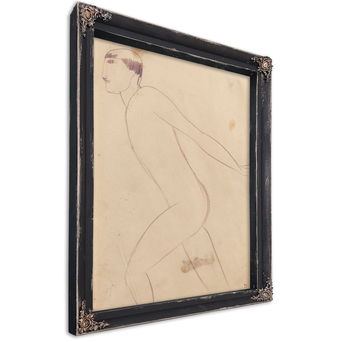Athlete de Foire Ou de Cirque de By Amedeo Modigliani
