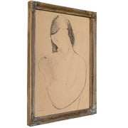 Busta Di Donna Con Testa Di Profile By Amedeo Modigliani
