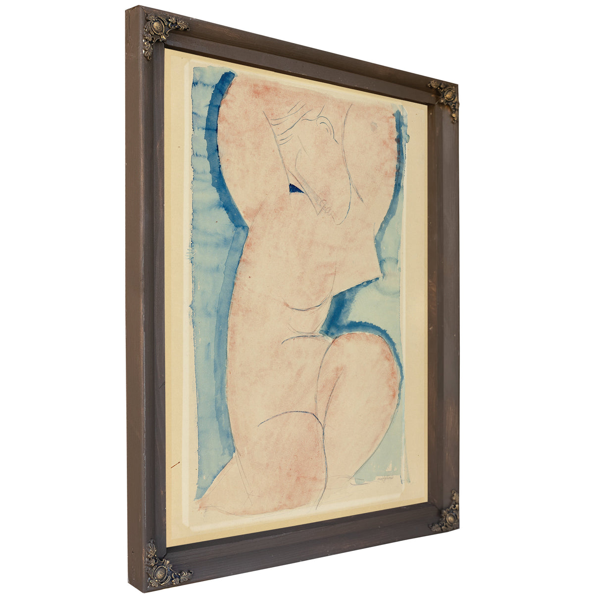 Caryatid C 1913 By Amedeo Modigliani
