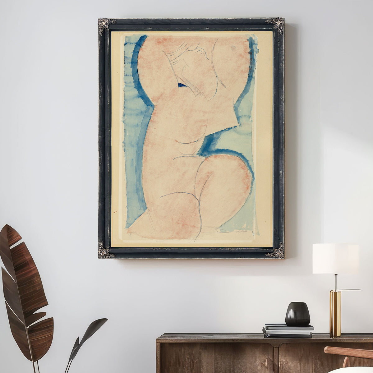 Caryatid C 1913 By Amedeo Modigliani