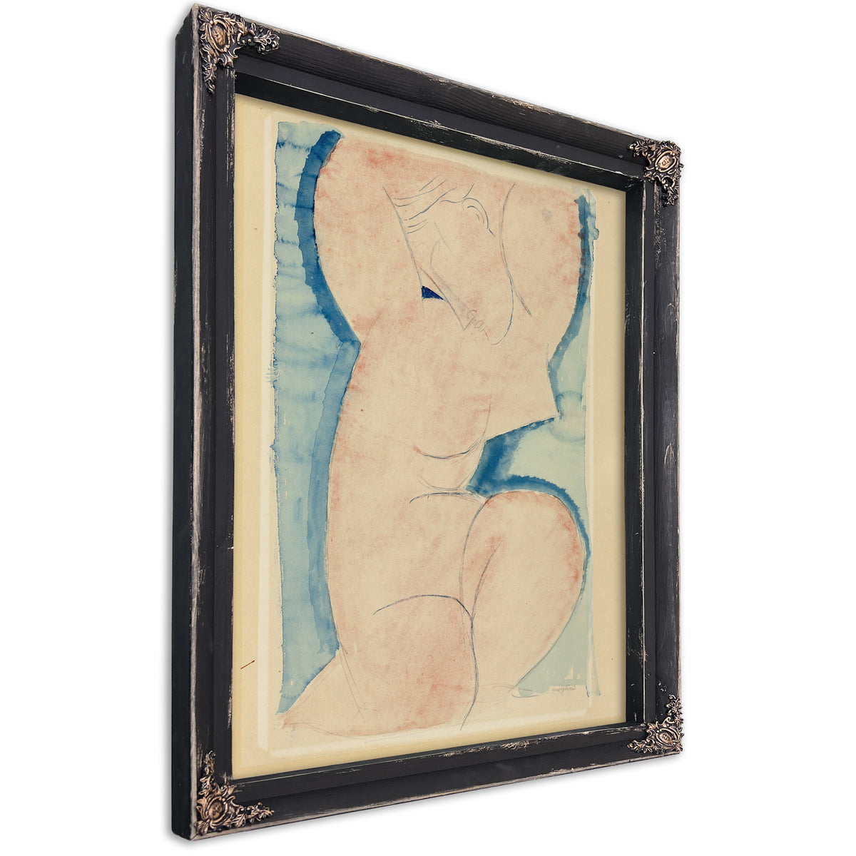 Caryatid C 1913 By Amedeo Modigliani