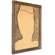 Frontaler Frauenkopf Nach Links By Amedeo Modigliani