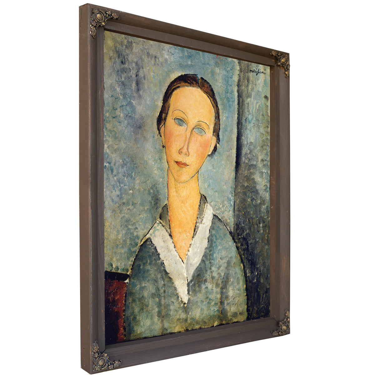 Girl a Sailors Blouse 1918 By Amedeo Modigliani