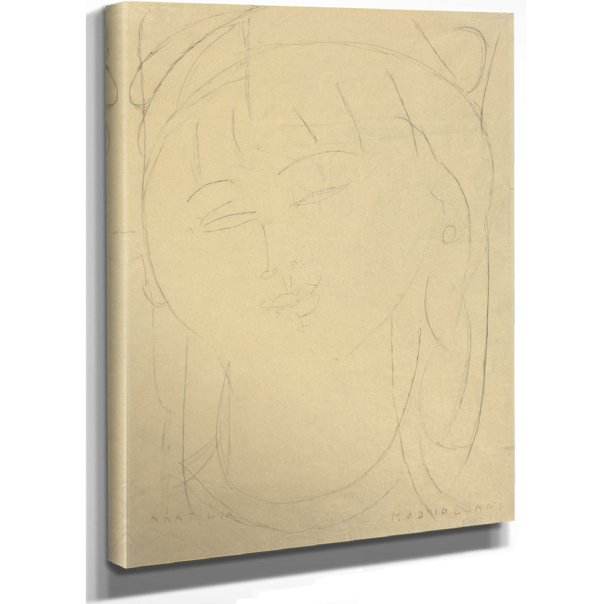 Head Anatolia 1900 20 By Amedeo Modigliani